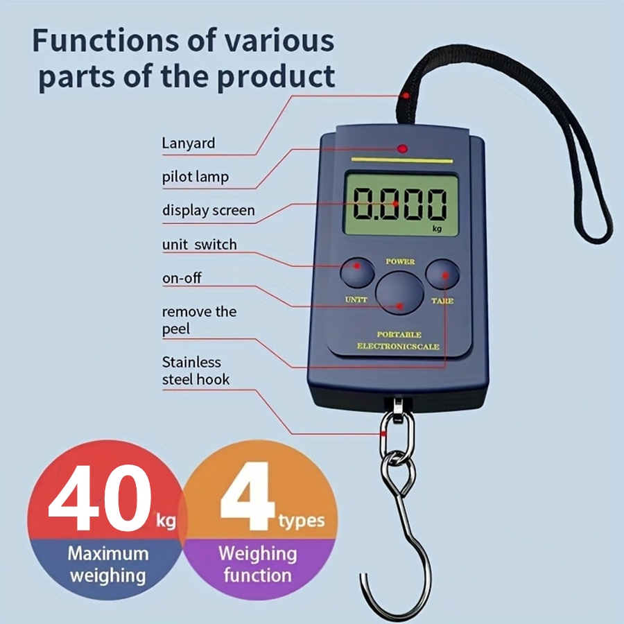 Useful Electronic Gadgets - 40 kg Çok Fonksiyonlu Mini Elektronik