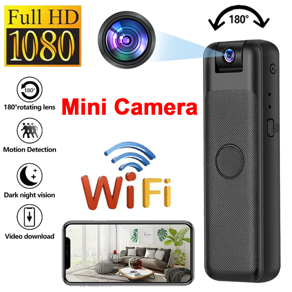 Compact Camera Mirrorless - HD 1080P Mini Kamera WiFi ile