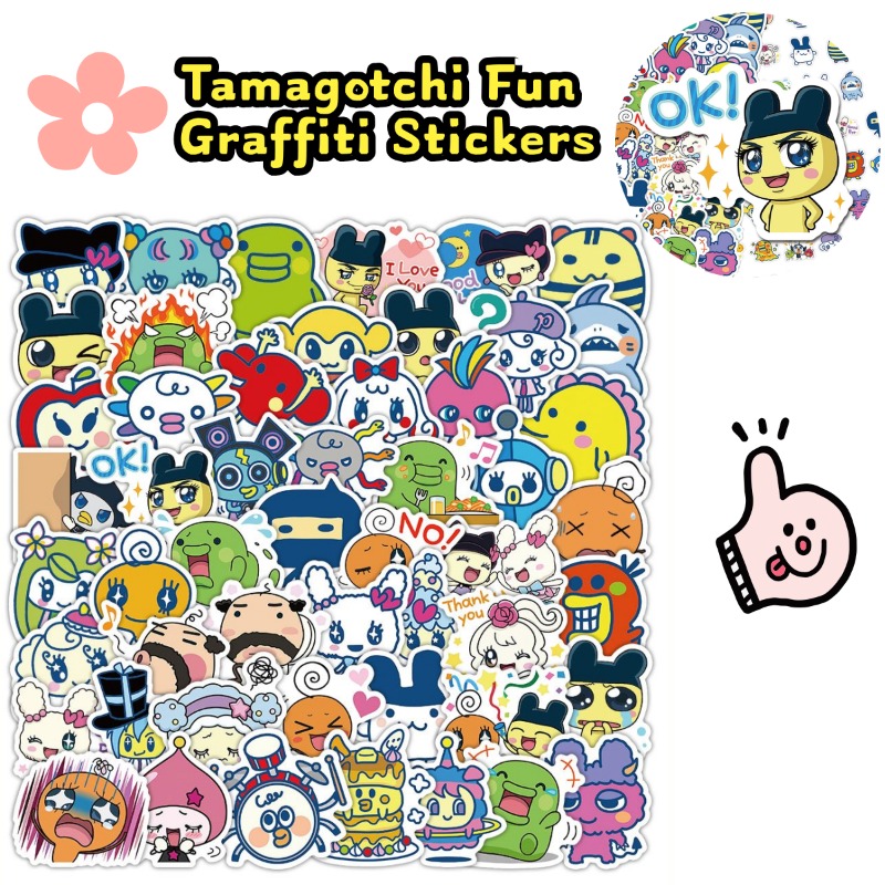 Electronics In Japan - Japon Tamagotchi Çıkartmaları Elektronik Evcil Hayvan