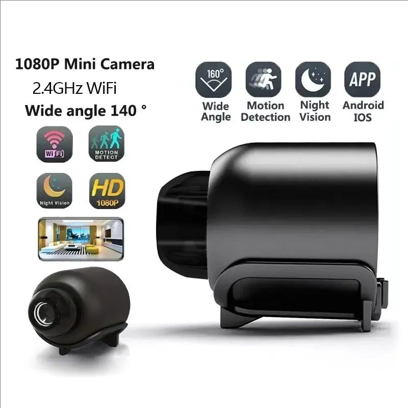 Compact Camera Mirrorless - 1080P HD Mini Kamera WiFi Kablosuz
