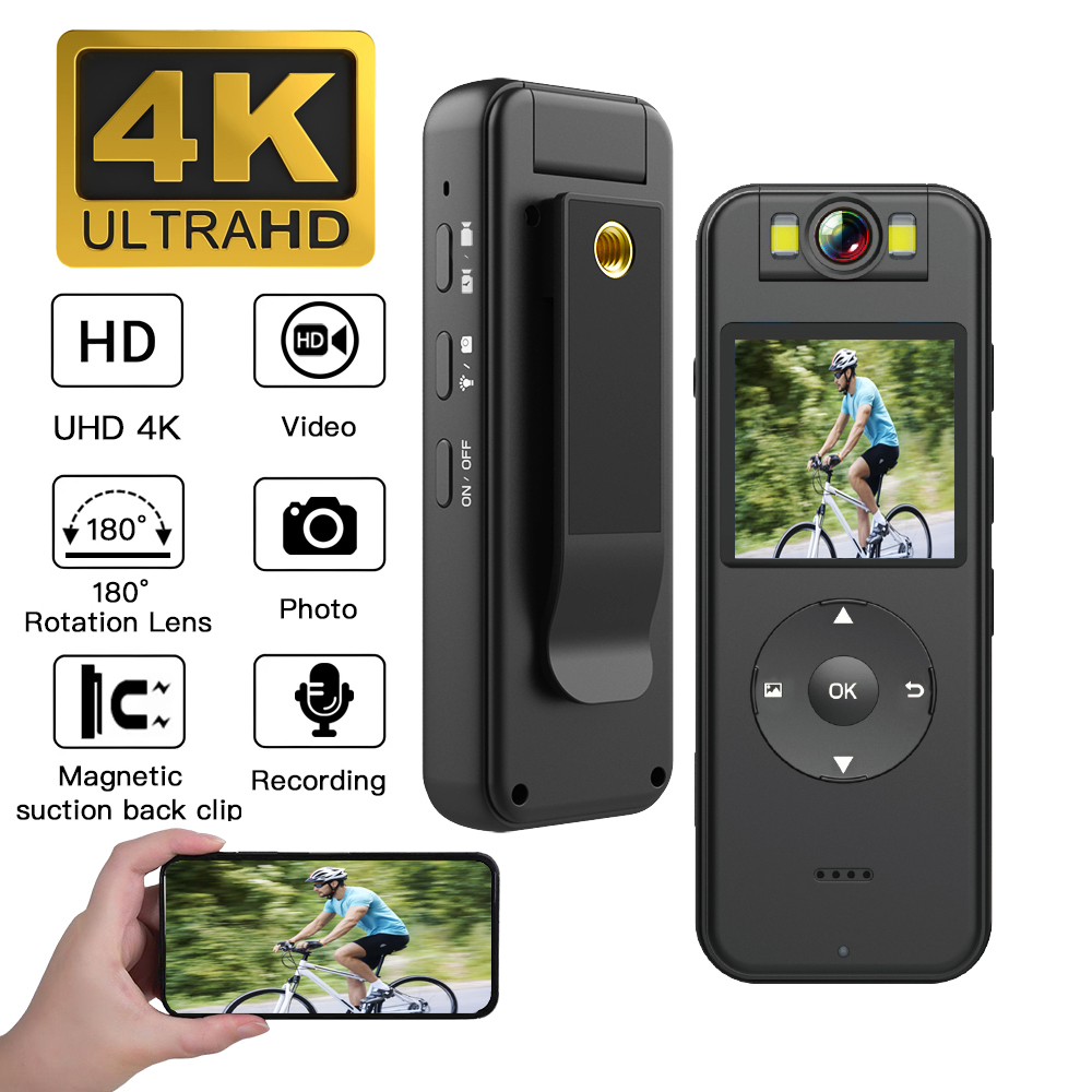 Compact Camera Mirrorless - Ultra HD 4K Mini Kamera WiFi