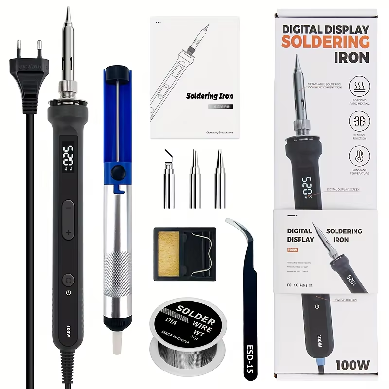 100W Dijital Havya Kiti, Ayarl - Useful Electronic Gadgets incelemesi ve fiyatı
