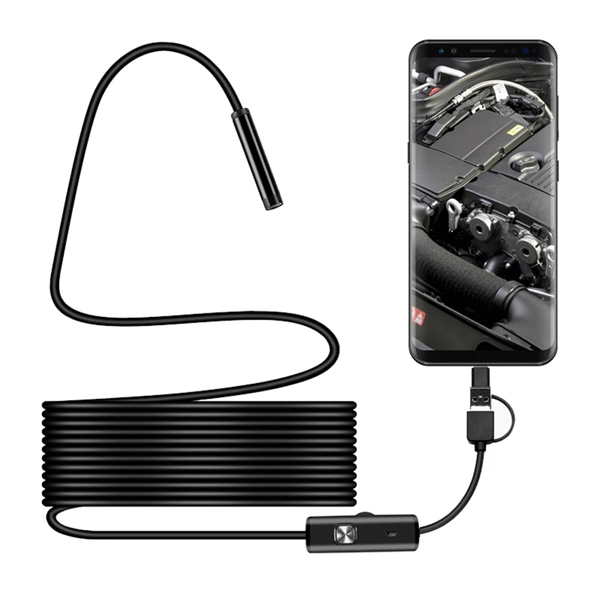3in1 USB 5.5mm Endoskop Kamera - Usb Microscope Digital incelemesi ve fiyatı