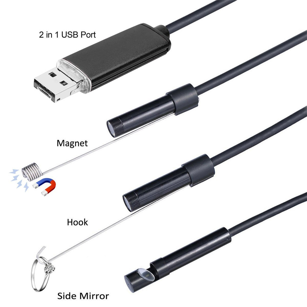 3in1 USB 5.5mm Endoskop Kamera - Usb Microscope Digital incelemesi ve fiyatı