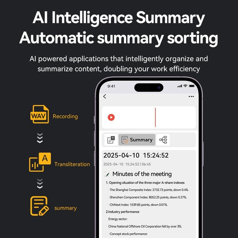 Akıllı Yapay Zeka Ses Kaydedic - Voice Recorder Pen incelemesi ve fiyatı